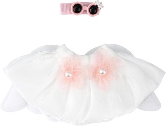 HTTDSLF Luiers voor poppen luiers, 6-delige set voor poppen, accessoires voor poppen, set van 35-45 cm kan meervoudig wassen weerstaan, herbruikbaar
