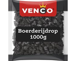 Venco boerderijdrop - zoute drop - 1000g