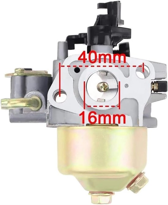 Carburateur kit geldt voor 16100-ZE6-W01 compatibel met HR194 HR195 HR214 HRA214 HR215 HR216 HRA216 HRC216 GXV120 GXV140 GXV160 carburateurs van Vislone — afbeelding 4