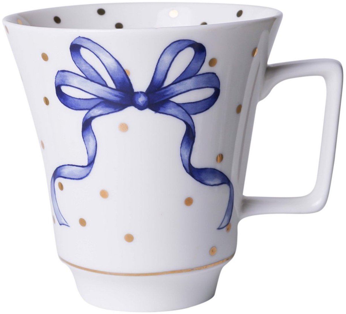 Theemok Kerstengel strik - Porselein - 350 ml
