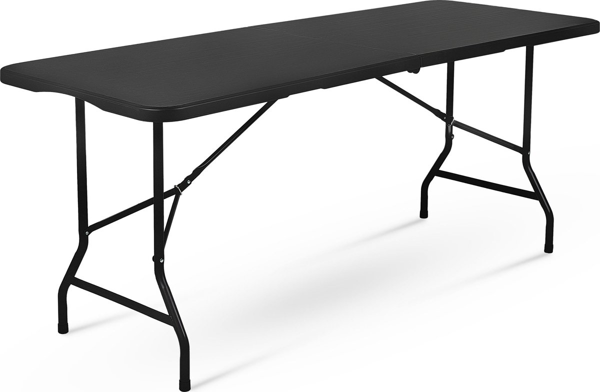Outtec® Inklapbare Tafel - Vouwtafel - Klaptafel - Campingtafel - Plooitafel - Partytafel - Buffettafel - 180 x 70 x 74 cm