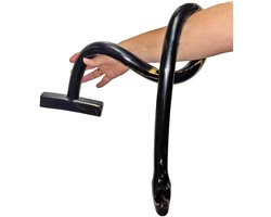 Monster Dildo The Master XXL - Extra Lange Anaal Dildo - Zwart/Goud XXL