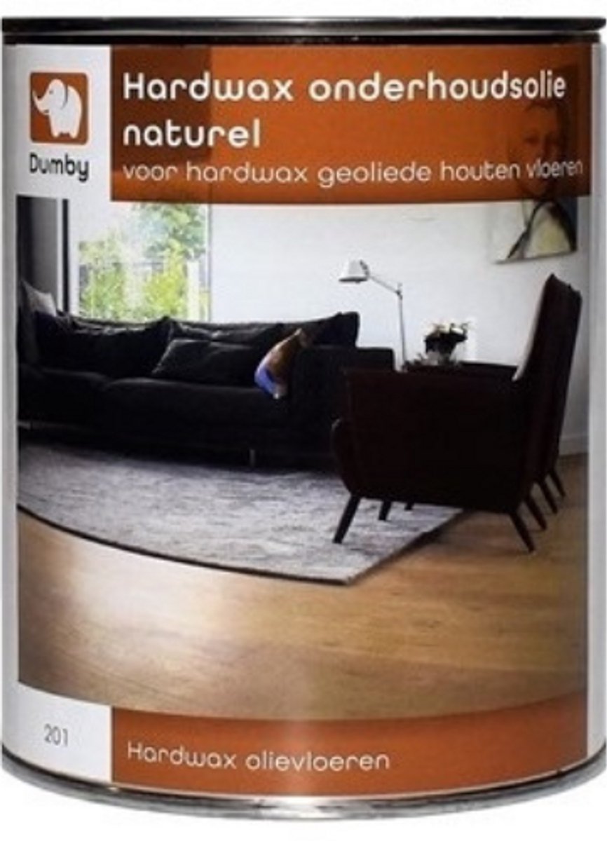Dumby Onderhoudsolie Hardwax Naturel - 1 liter
