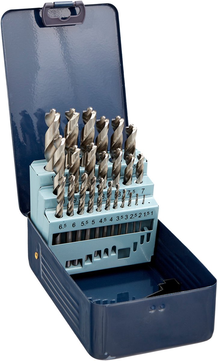 WS24 HSS-E universele boorset 25 stuks M35