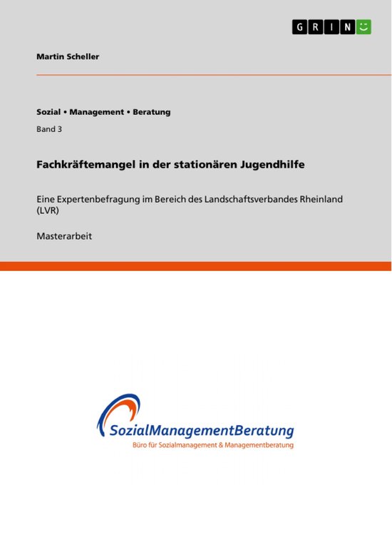 Fachkräftemangel in der stationären Jugendhilfe - cover