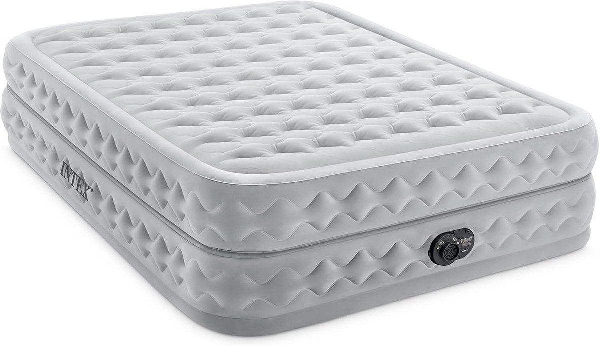 Luchtbed met Ingebouwde Pomp voor 2 Personen - 152cm x 203cm x 51cm
