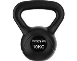 Focus Fitness - Kettlebell - PVC - 10 kg - Halters en Gewichten