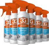 6x 3G Professioneel Power Badkamer reiniger - Badkamer Reiniger - WC Reiniger - Sanitair Reiniger - Badkamer Schoonmaken - Schimmel Reiniger - Kalkverwijderaar - 6-pack - badkamerreiniger