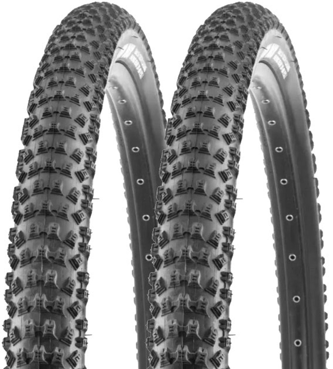 Set 2 stuks 29" Kenda Slant Six mountainbike banden - Buitenbanden - 29x2.35 inch ERTRO 60-622 - Zwart