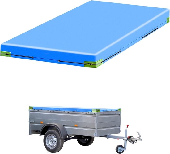 KARAT Multifunctioneel afdekzeil, 500 g/m², vrachtwagen en aanhanger, zeil met oogjes, beschermend zeil, bootzeil, 4 x 5 m, groen KARAT Multifunctioneel afdekzeil, 500 g/m², vrachtwagen en aanhanger, zeil met oogjes, beschermend zeil, bootzeil, 4 x 5 m, groen