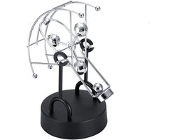 Allecto plus - Semi-globe Draaiende Gadget voor Bureau en Kantoor - Wetenschap Desktop Speelgoed - Natuurkunde Kunst Decor - Perpetual Motion Toy