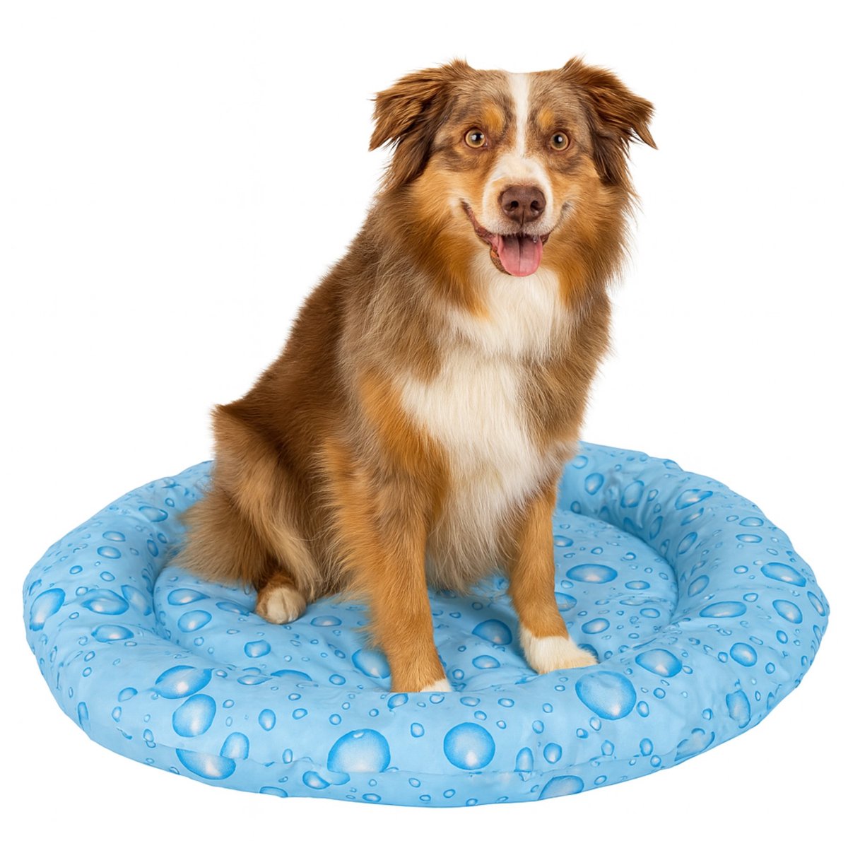 Nobleza Koelmat voor Hond en Kat - Verkoelende Hondenmand - Zelfkoelend - Rond - 62 cm