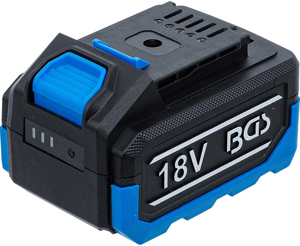 BGS Batterij - 5,0 Ah - voor het 18 V-batterijensysteem van BGS