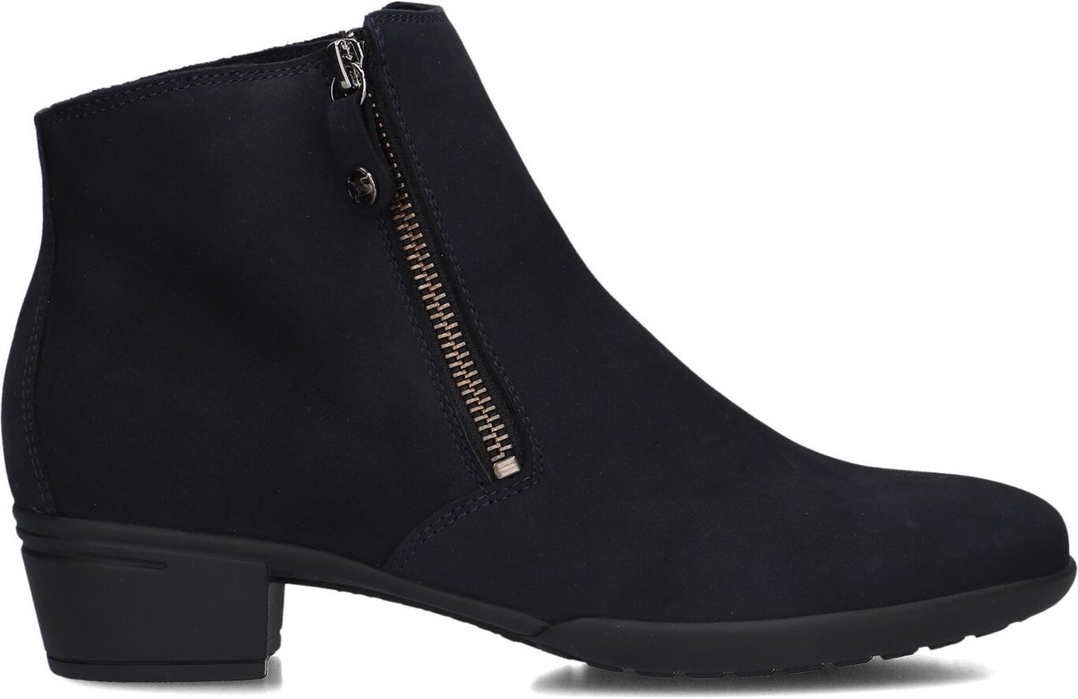 Hartjes 172.0173 City Boot Enkellaarsjes - Enkelboots met rits - Dames - Blauw - Maat 43