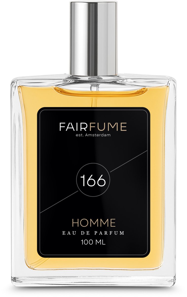 Fairfume - Parfum voor Heren - No. 166 - Geïnspireerd op Designer Parfum - 100ml - Cadeau Heren