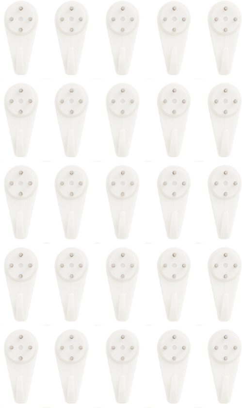 Crochets à béton SL17 - Clous à béton - Capacité de charge jusqu'à 5KG - 25 pièces