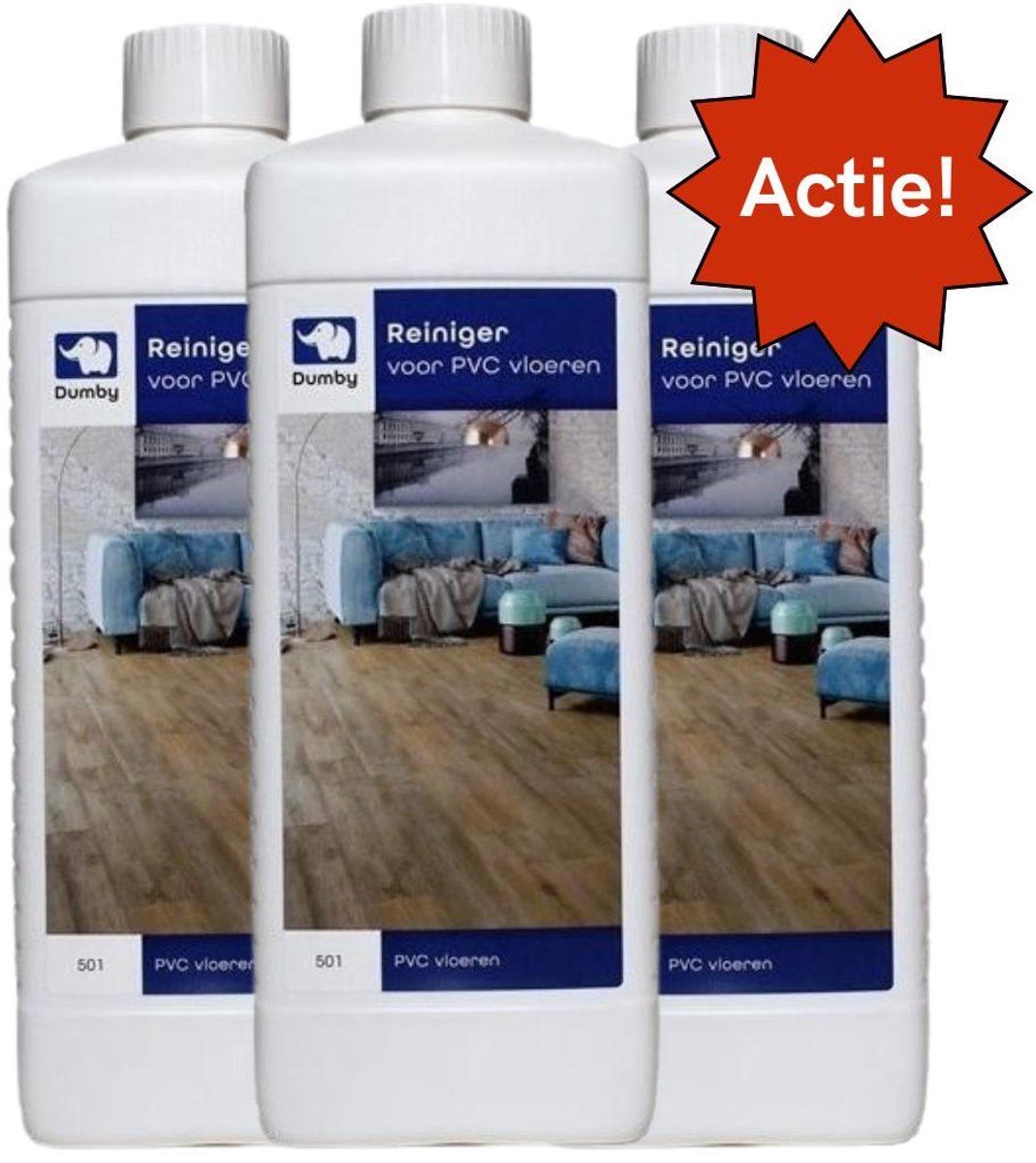 Dumby PVC Reiniger 501 - SETPRIJS!