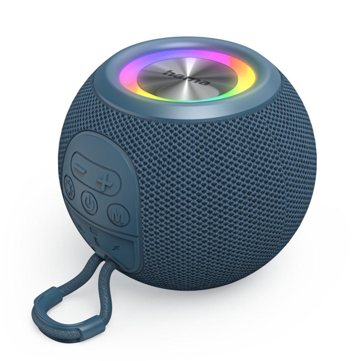 Hama Bluetooth speaker - Ball Shape - 5 Lichtmodi - 5W - Blauw