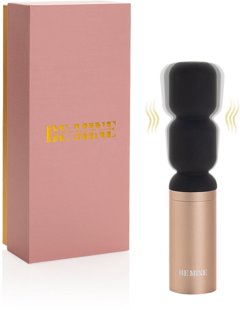Be Mine Square Bliss – Vibrator - Vibrator voor Vrouwen - Clitoris Stimulator - Sex Toys voor Mannen - Sex Toys voor Vrouwen - Sex Toys voor Koppels - 5 Standen - IPX7 - Midnight Blue