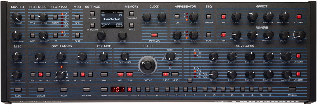 Oberheim TEO-5 Desktop - synthesizer