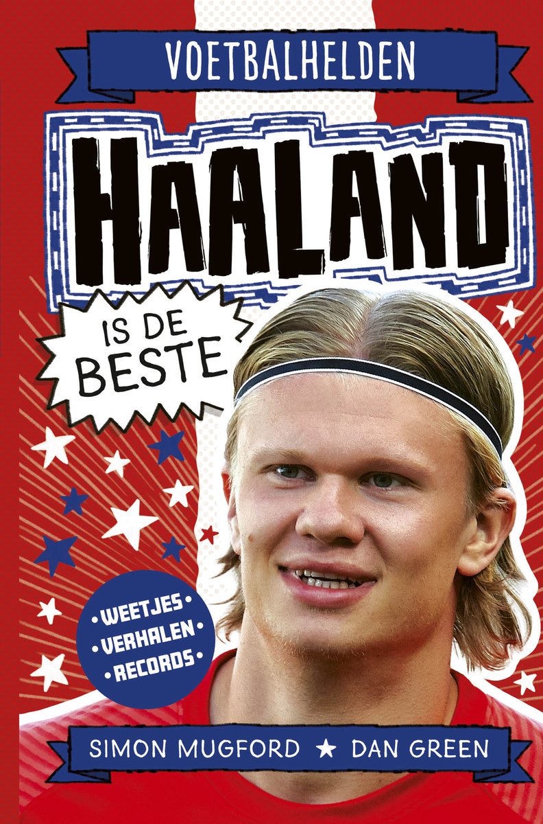 Omslag van Voetbalhelden - Haaland is de beste