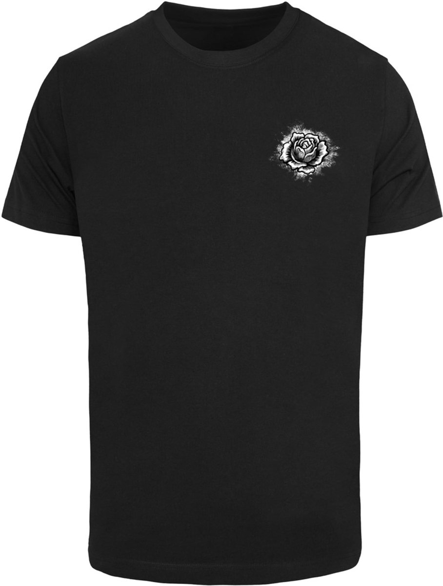 Mister Tee Rosary Mary Heren T-shirt 4XL Zwart