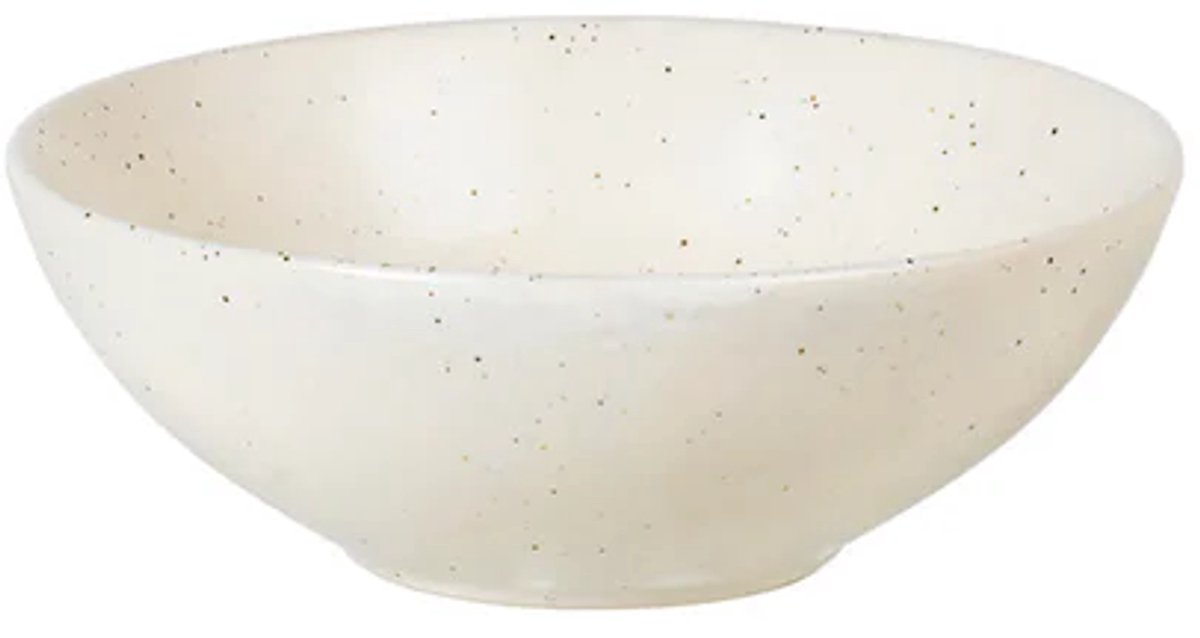 Broste Copenhagen Nordic Vanilla kom middel ~17 cm Cream with grains