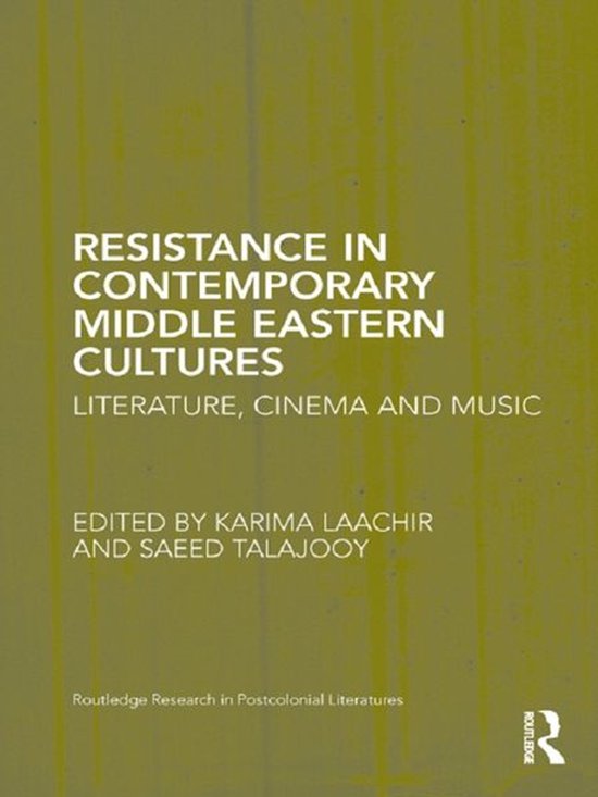 Resistance in Contemporary Middle Eastern Cultures - cover