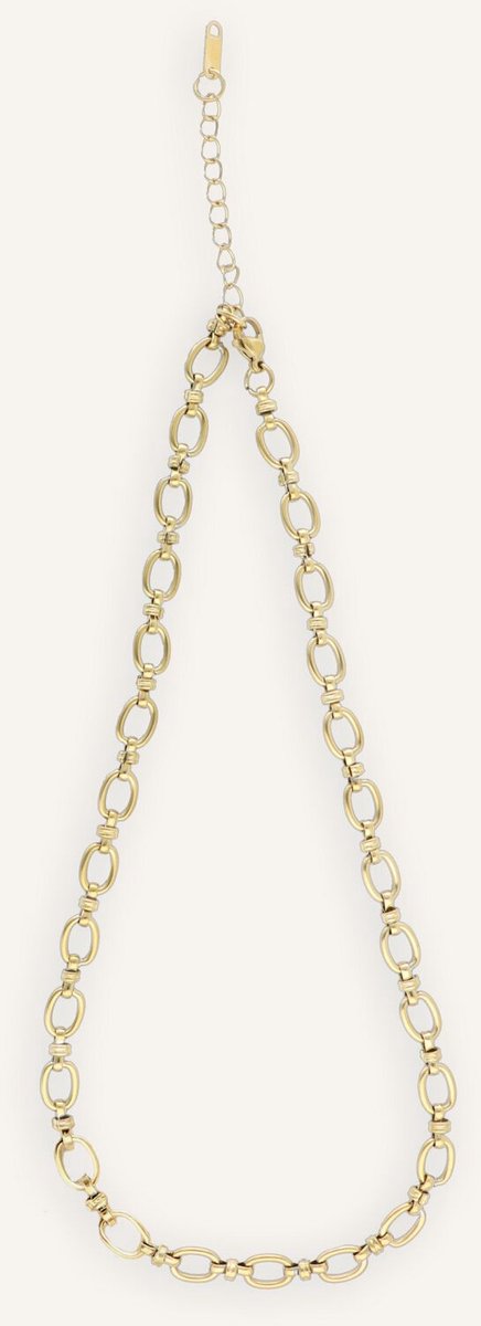 Notre-V Necklace Chain Sieraden Dames - Goudkleurig - Maat ONESIZE