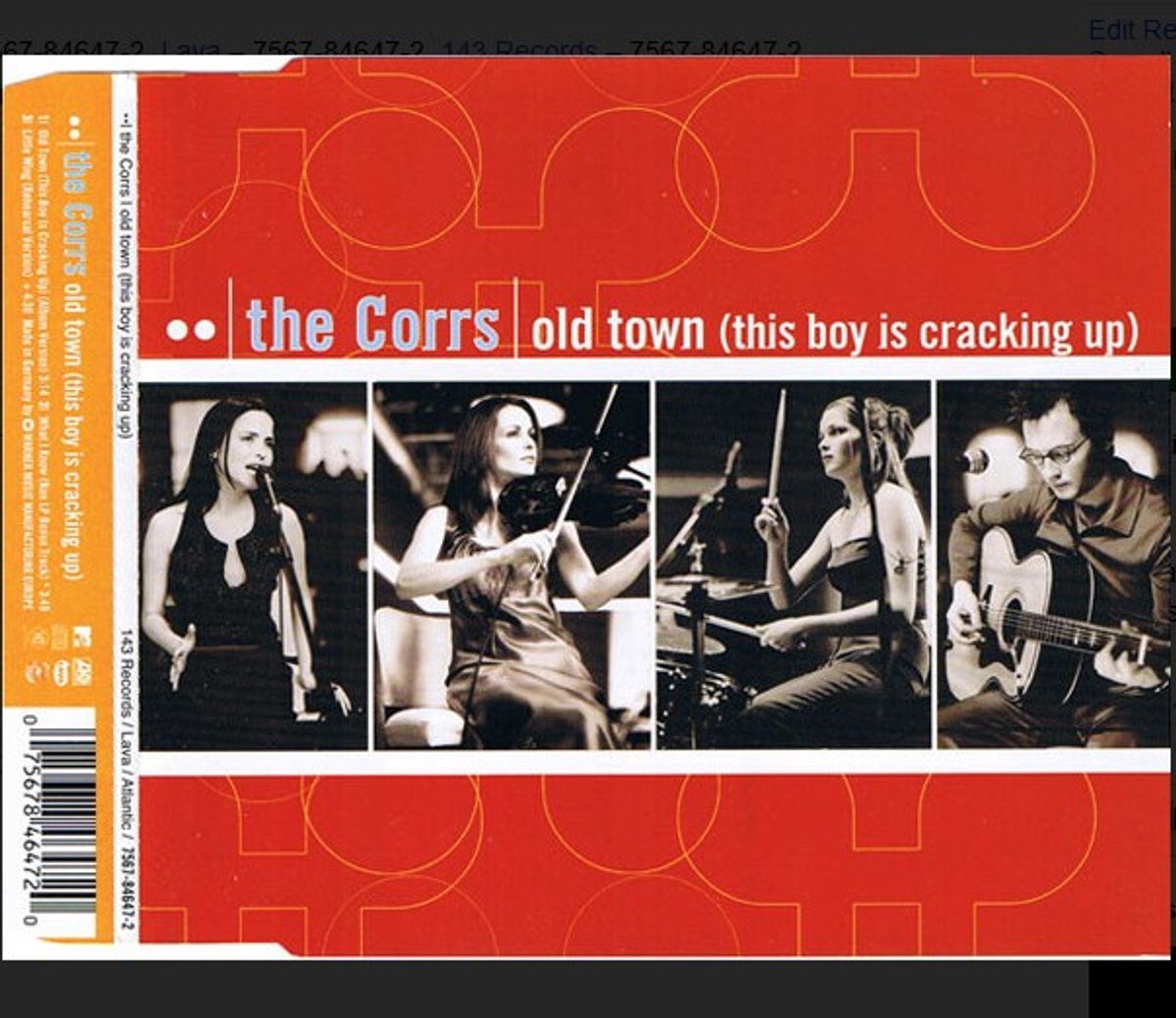 The CORRS " This Old Town " (This Boy Is Cracking Up)