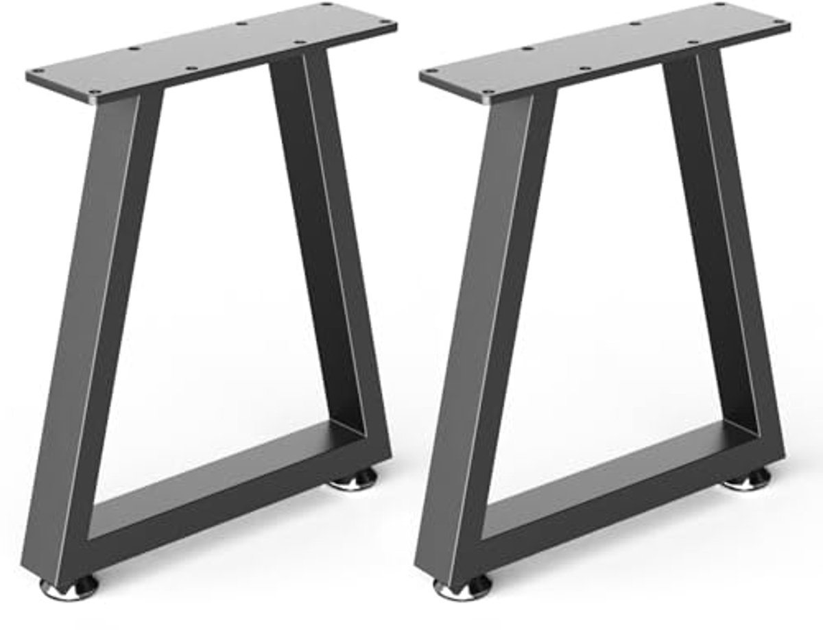 Metalen salontafel poten set van 2 - Stevige en stabiele industriële tafelpoten voor doe-het-zelvers