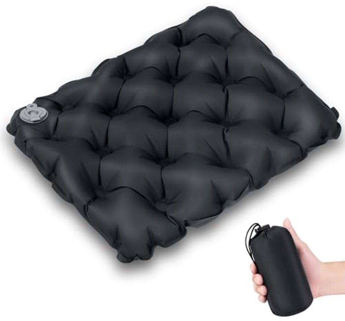 Opvouwbaar en Opblaasbaar Zitkussen voor Outdoors, Camping, en Elk Avontuur