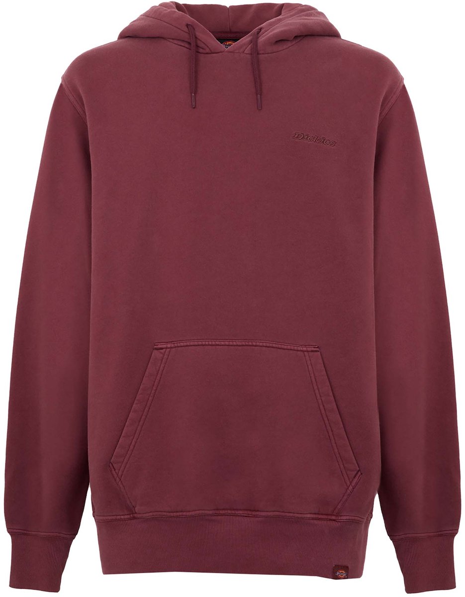 Felpa Dickies Plentywood Hoodie Fashion Wear Volwassen Rood