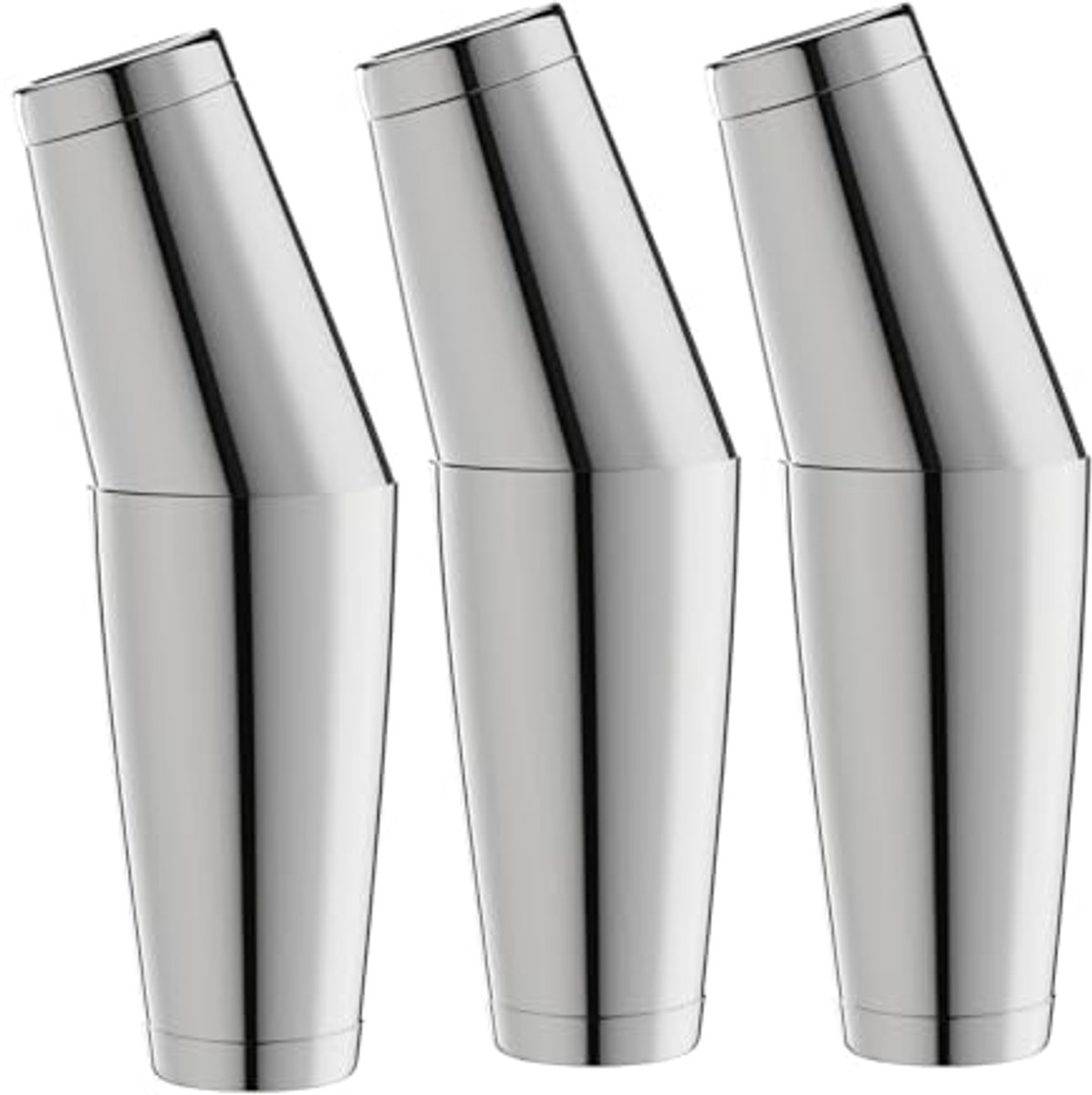 Cocktailshaker Set 530 ml & 830 ml - Roestvrij Staal - Professionele Bartools voor Perfecte Cocktails