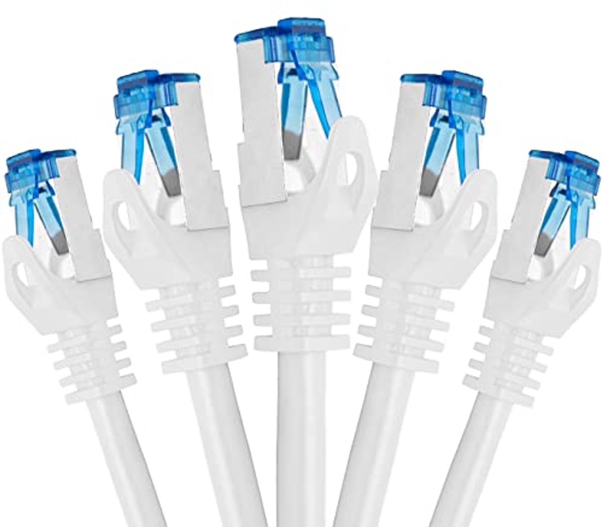 Image of 2m CAT.7 Gigabit patchkabel netwerkkabel - 5 stuks