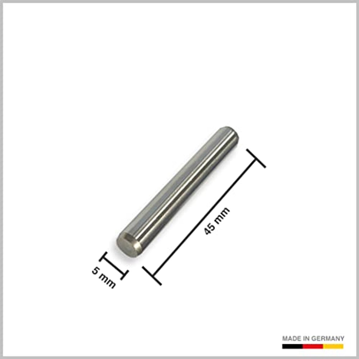Plankdrager Roestvrij Staal 5 mm - Stevige Plankhouder voor Inlegplanken 5x45 mm