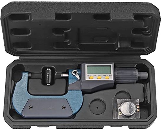 Module Micrometer Toepassingen Digitale micrometer voor buiten met LCD-scherm en multifunctionele ...