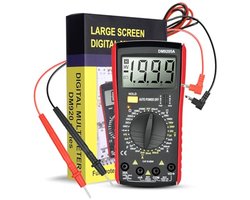 Digitale Multimeter met 2000 Counts - True RMS, Auto-Ranging voor Spanning, Stroom en Weerstand