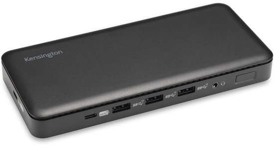 Kensington SD4839P USB-C 10Gbps Triple Video Driverless Docking Station met 85W Power Delivery