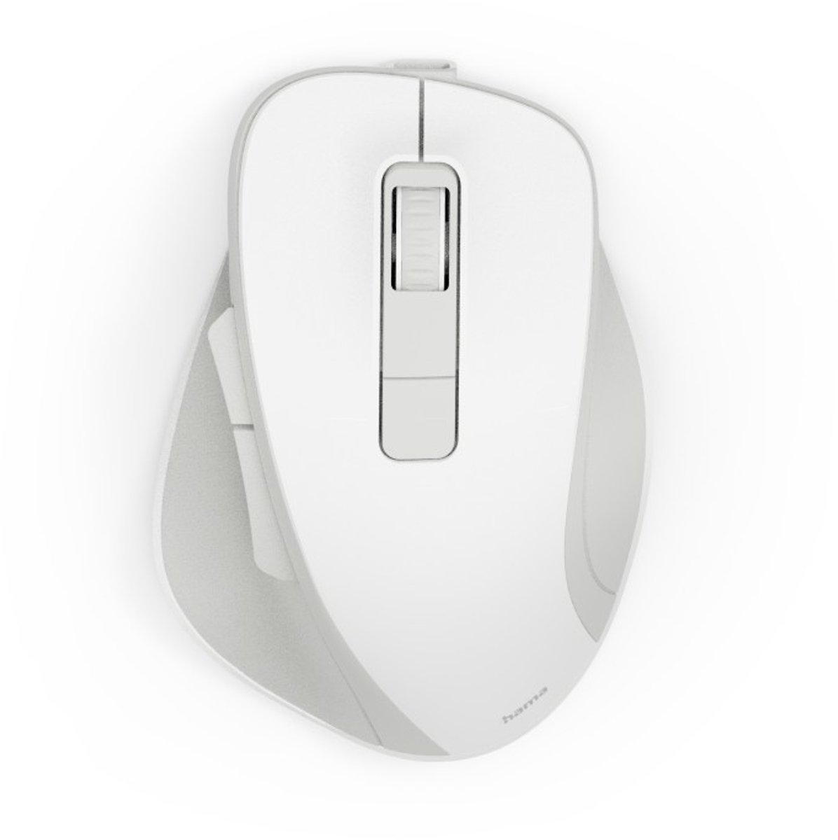 Hama WM-500 - Optische draadloze muis - 6 knoppen - 2.4 GHz RF - Stil - Oplaadbaar - Wit