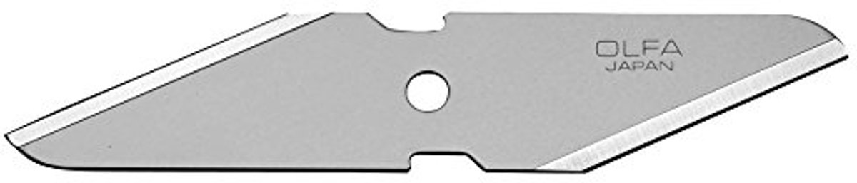 Dubbelzijdige Snijbladen 98x18x1 mm - Pack van 2