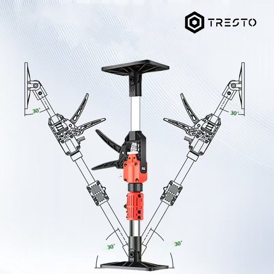 Telescopische steunstang, 2 stuks, verstelbaar, 24-37 cm, montagesteunen, ondersteunt tot 300 kg, telescopische steunen voor wandkasten, badkamerkasten, tv-kasten, keukenkasten (24-37 cm Telescopische steunstang, 2 stuks, verstelbaar, 24-37 cm, montagesteunen, ondersteunt tot 300 kg, telescopische steunen voor wandkasten, badkamerkasten, tv-kasten, keukenkasten (24-37 cm