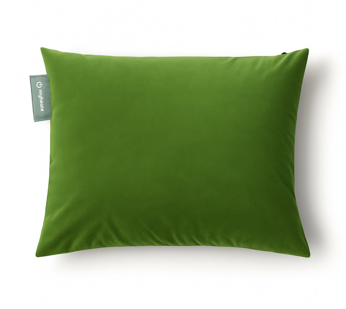 Myheate Warmtekussen Fluweel - Warmtekussen Oplaadbaar - Elektrisch - Draadloos - USB Oplaadbaar - Infrarood - Incl. Powerbank - Voor Binnen en Buiten - Fluweel / Groen - 60x45cm