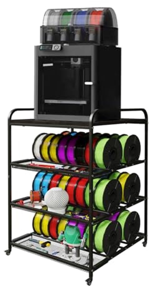4 Tier 3D-printer tafelstandaard