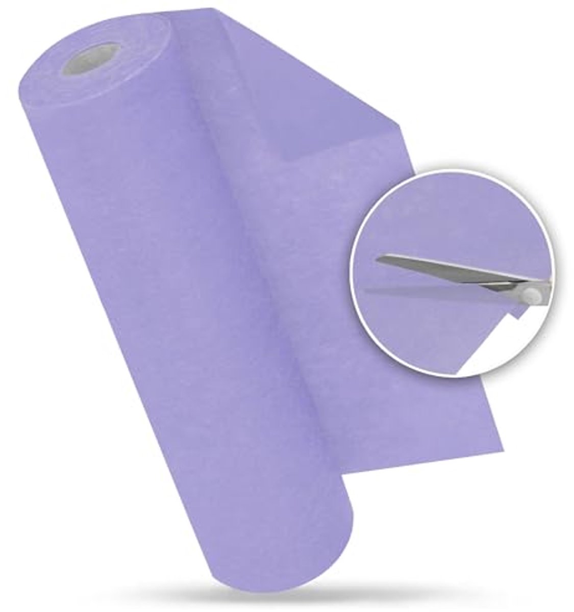 Moderne Vlies Tafelloper voor Feestdecoratie - 30 cm x 25 m - Paars