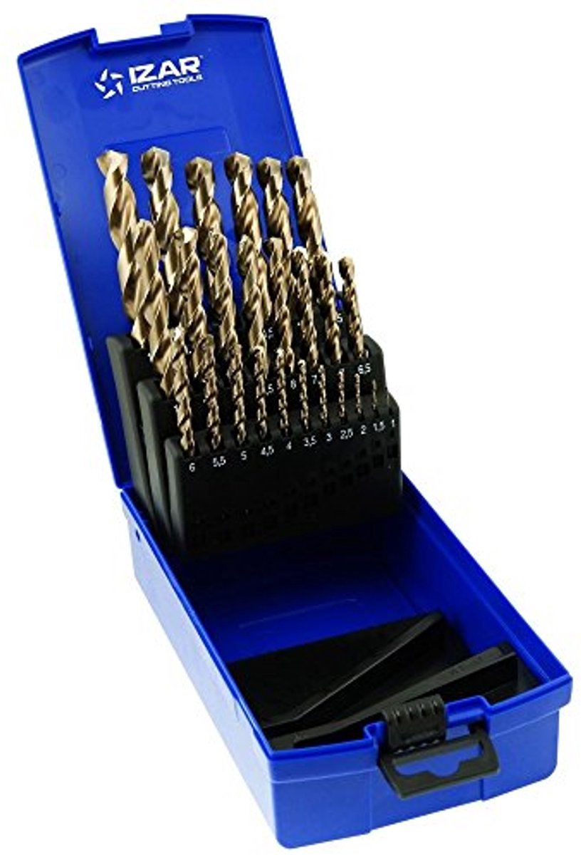 Boorcassette 1-13x0,5 voor staal en titanium
