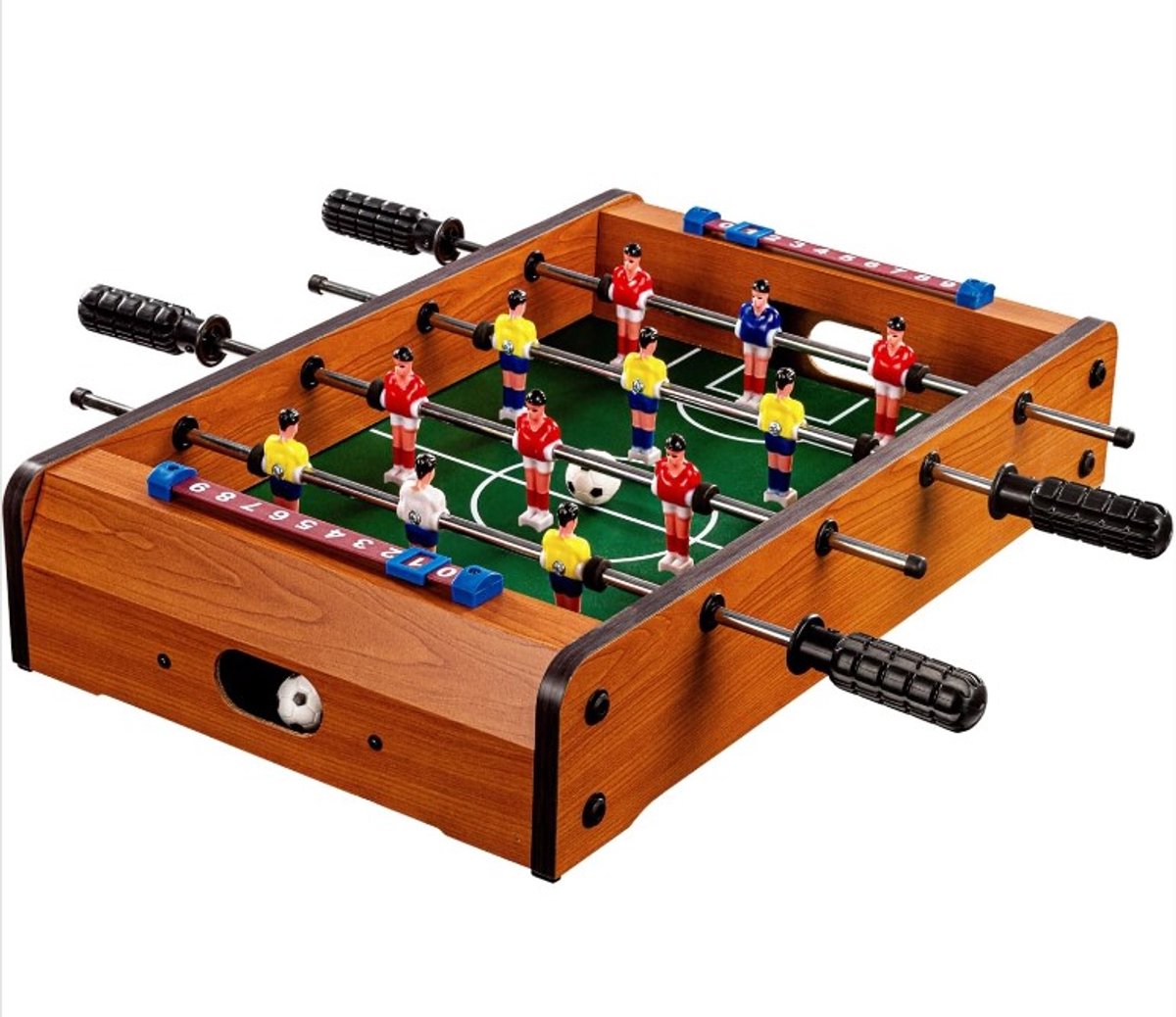 NORTH Nash Mini Voetbaltafel Light Wood 51 x 31 x 8 cm