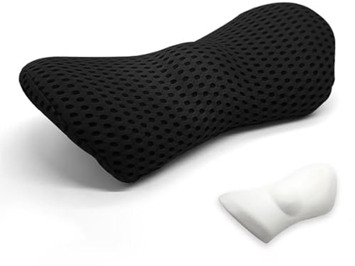 Ergonomisch Lendenwervelkussen - Traagschuim Rugsteun voor Comfort en Drukontlasting