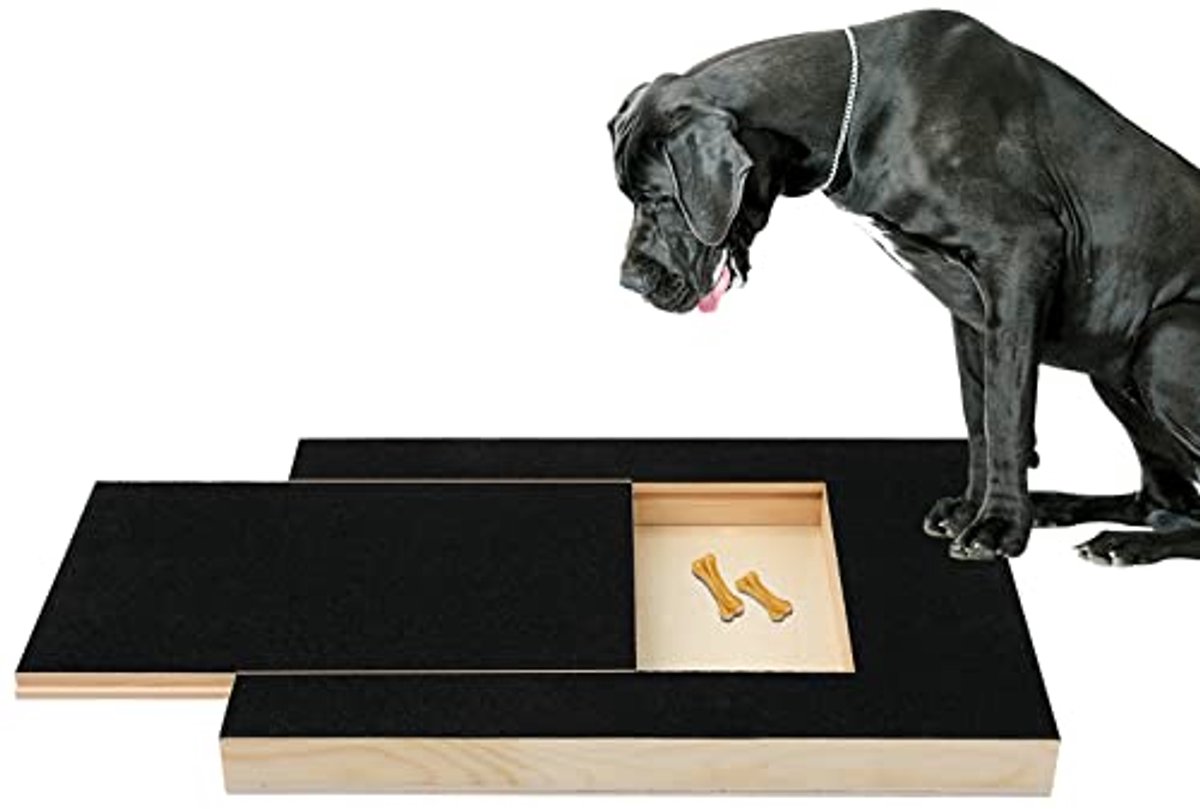 Hondenspijkerkras met Traktatiedoos - Stressvrij Nagelslijpkussen voor Honden