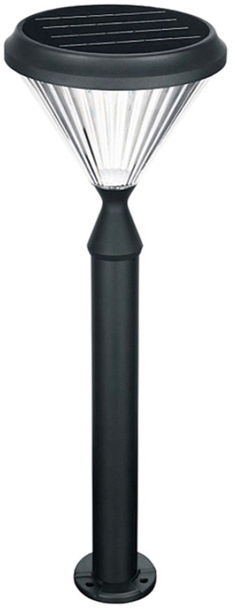 Iplux - Paris - Solar Tuinverlichting - Warm wit - Staande lamp 75cm